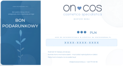 💙 Voucher podarunkowy Oncos