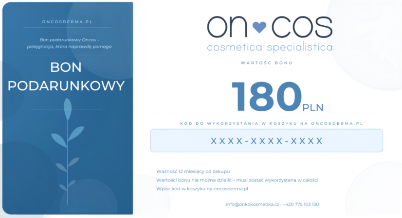 💙 Voucher podarunkowy Oncos