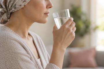 Citlivá ústní sliznice při aftách po chemoterapii