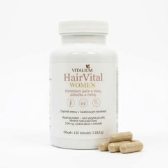 HairVital WOMEN – vitamíny na vlasy, pleť a nechty pre ženy, 150 kapsúl