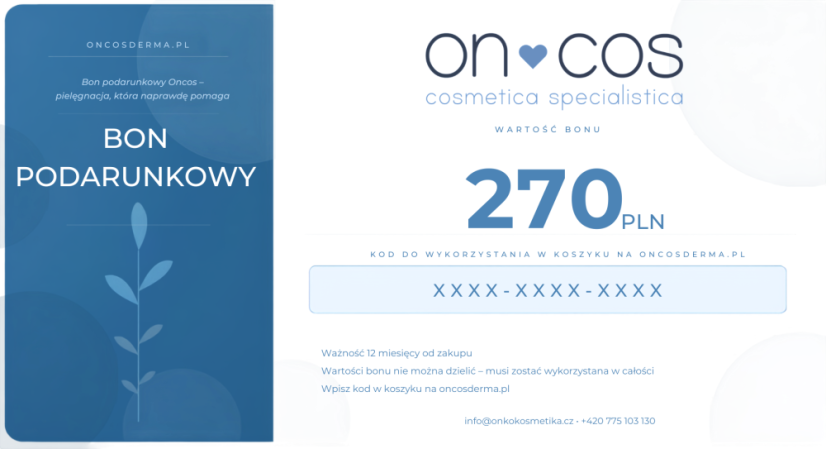 💙 Voucher podarunkowy Oncos