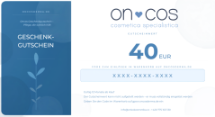 💙 Oncos Pflege-Geschenkgutschein